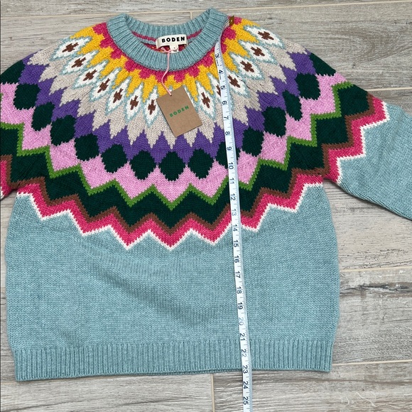 Boden Eleanor Fair Isle Sweater - Picture 9 of 10